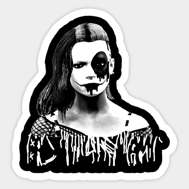 BAD AMY ''TA13OO'' Sticker by KVLI3N